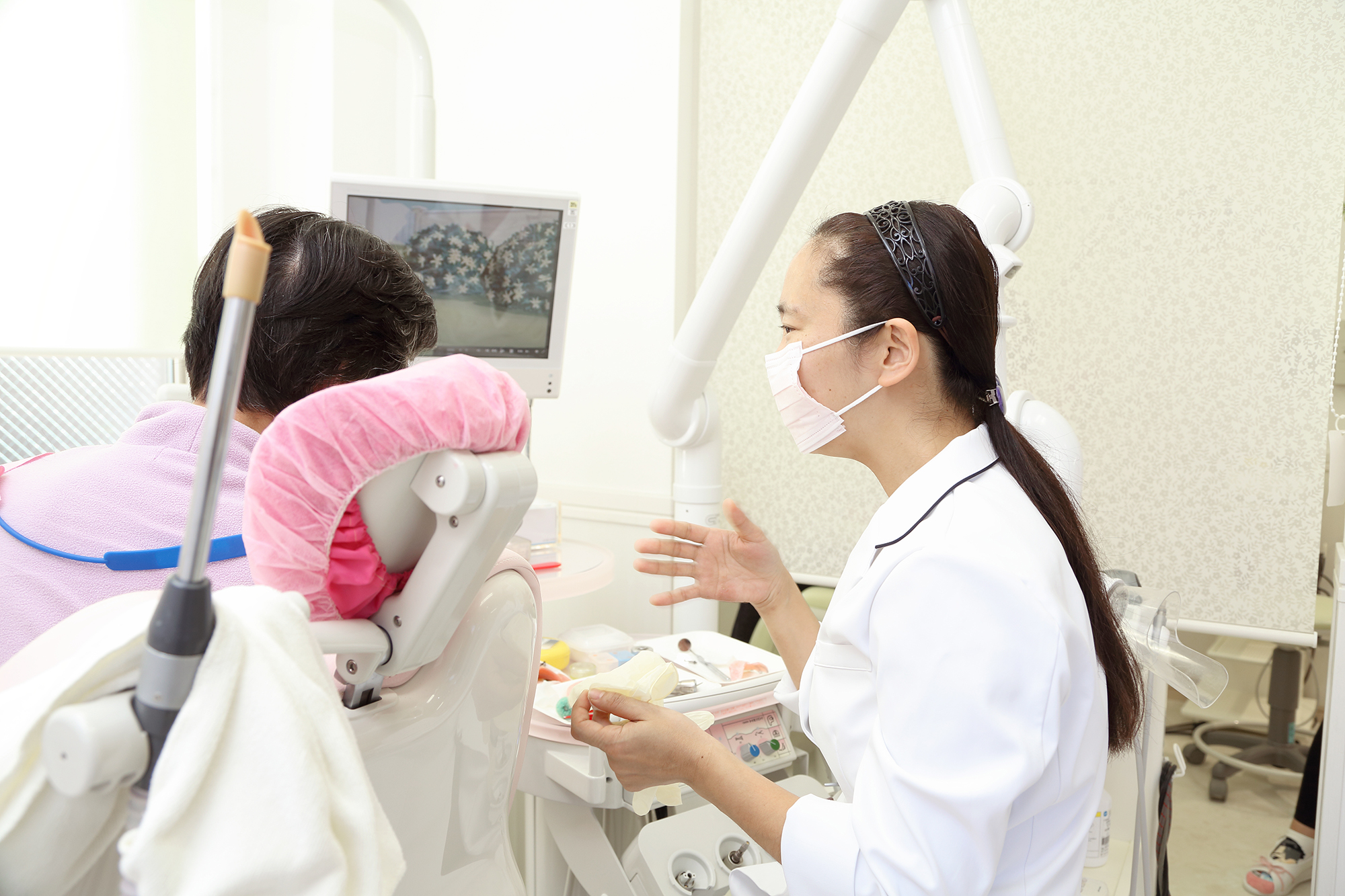 ポイント2　患者さまの目線に立ち、親身になってお話しする。
