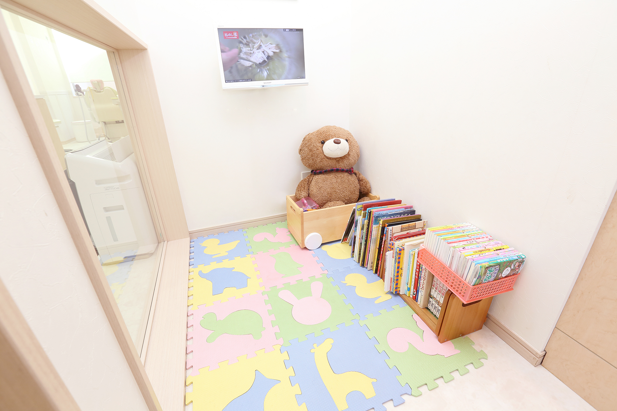 ポイント5 小さなお子さまをお持ちのお母さまが安心して通えます。